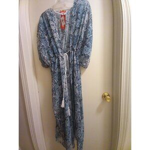 Swim Dress Cover Up Size Onesize Fits Most Women's Beach Cover Expands With Tie